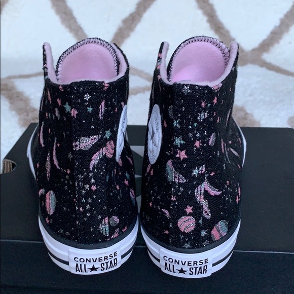 CONVERSE CTAS HI black/white/pure silver WMNS - Picture 9 of 16